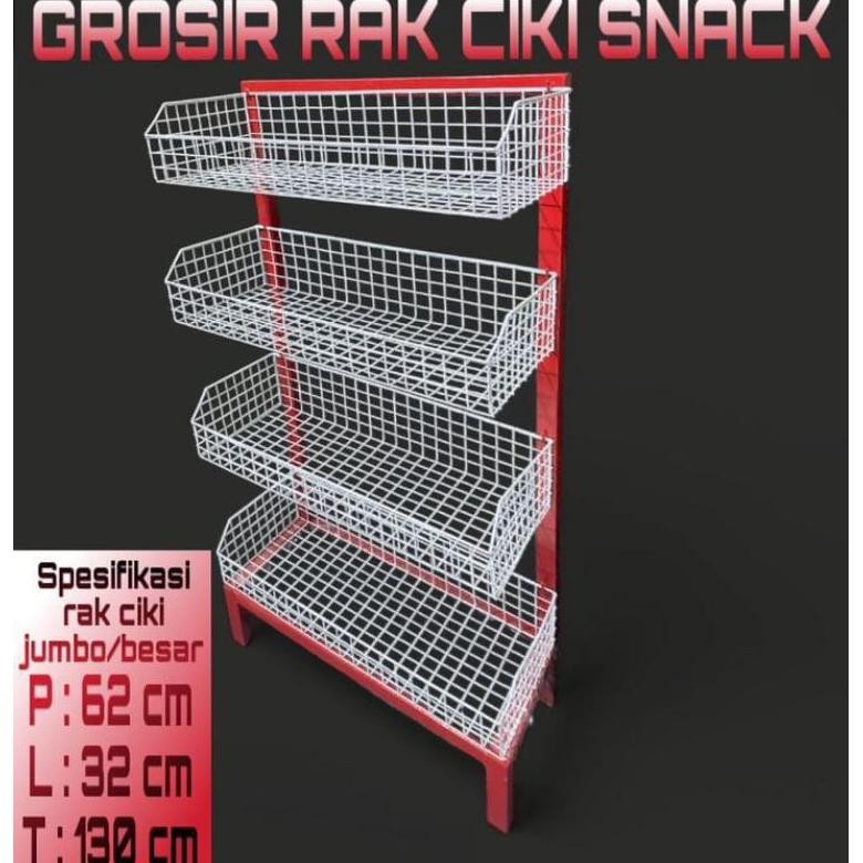 Terlaris Rak Ciki Jumbo Besar