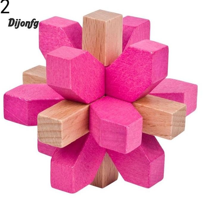 Mainan Edukasi Puzzle Kayu Klasik Test IQ untuk Anak / Dewasa
