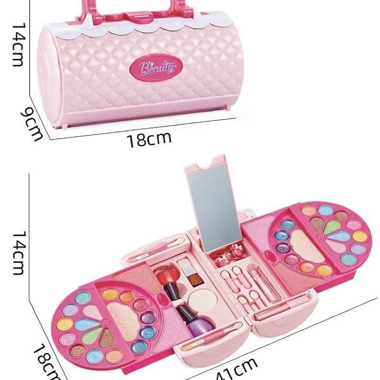 Baru - children make up bag pretend plays mainan dandan anak bentuk tas- kado anak cewek - kado anak