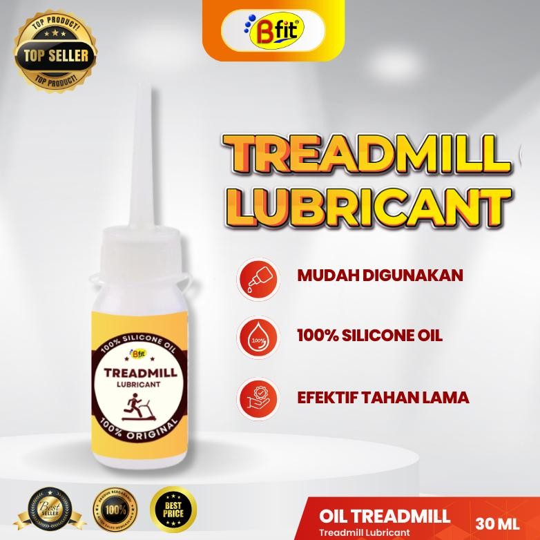 BFIT Oli Treadmill - Minyak Pelumas Treadmill - Lubricant Silicone Oil - Treadmill Oil 30ml READY ST