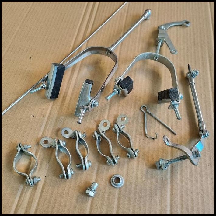 rem U brake onthel sepeda onthel