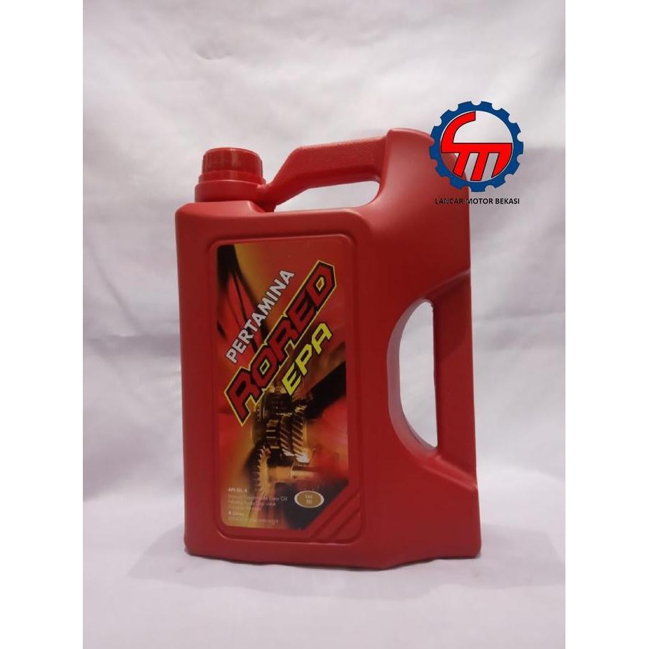TERMURAH - Oli Pertamina Rored Epa SAE 90 4 Liter Asli Original