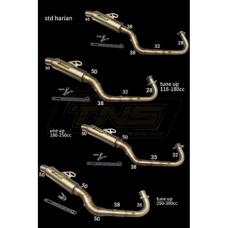 Knalpot All Matic Stenlis Bending Standar Harian Tune Up Porting Over Cc Mio,Beat,Scoopy,Vario Dll