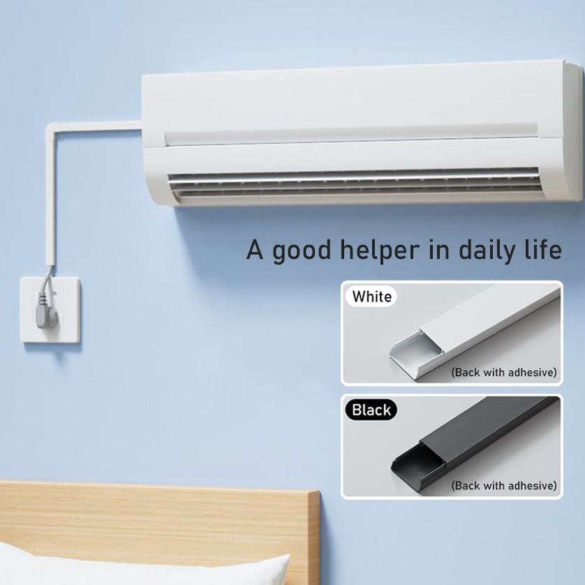 Produk Pilihan Premium 1 Meter Penutup Kabel Dinding / Penutup Kabel / Penutup Kabel Dinding Estetik