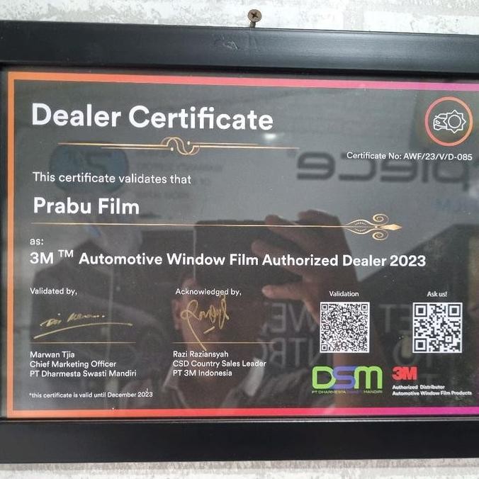 Kaca Film 3M Night Fall Ceramic Ir Kombinasi 3M Crystalline