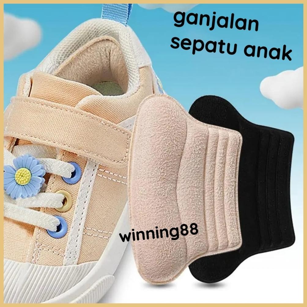 Terbaru INSOLE GANJALAN SEPATU ANAK SOLUSI SEPATU ANAK KEBESARAN KUALITAS PREMIUM GKID ..