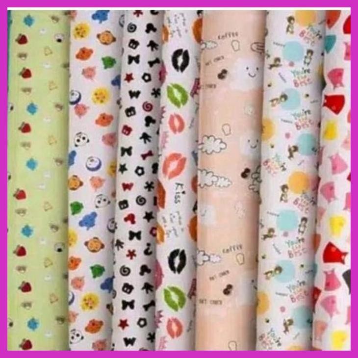 

COD KERTAS KADO MOTIF RANDOM PREMIUM QUALITY FASHION ANAK & BAYI