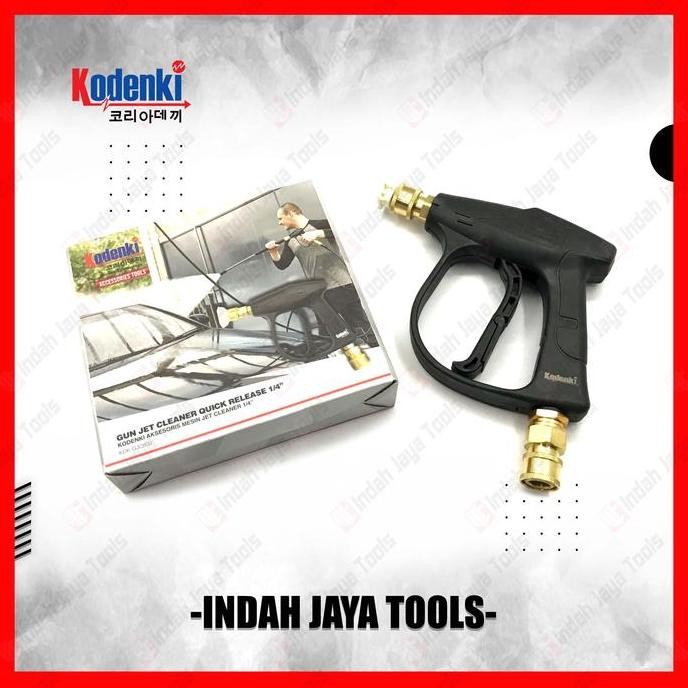 KODENKI GJC800 M22 Gun Jet Cleaner Quick Release 1/4" - Long Water Hose Spray Gun Pressure Coupler