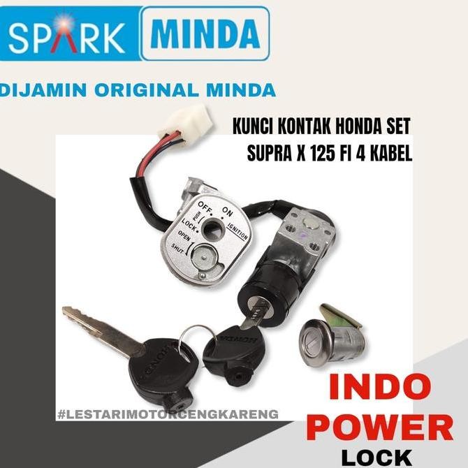 KUNCI KONTAK JOK SUPRA X 125 BATMAN FI 2006-2013 35010-KVL-N20 MINDA