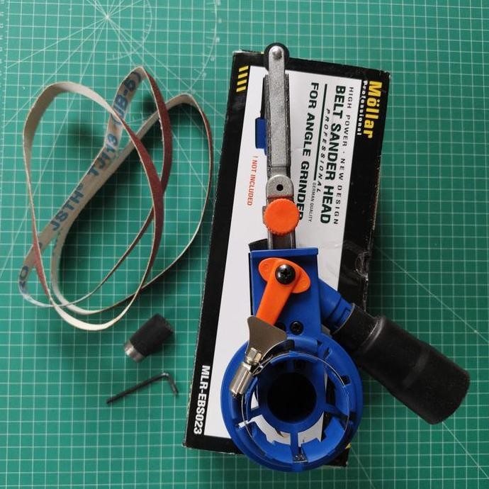 Alat Kerok Rumah Roller Merk Mollar / Belt Sander Head for Angle Grind