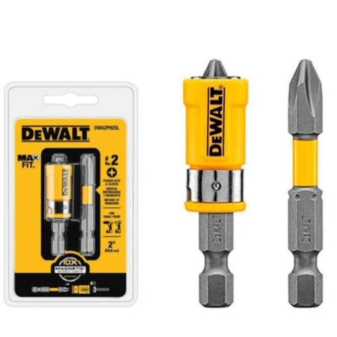 DewaLt Mata Obeng Screwdriver PH2 Maxfit IncLude SLeeve Magnetic 2"(50MM)