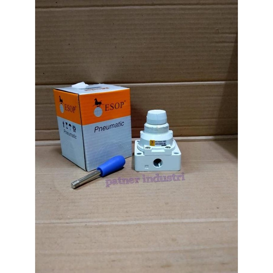 Pneumatic hand valve 4HV230C-08 ESOP