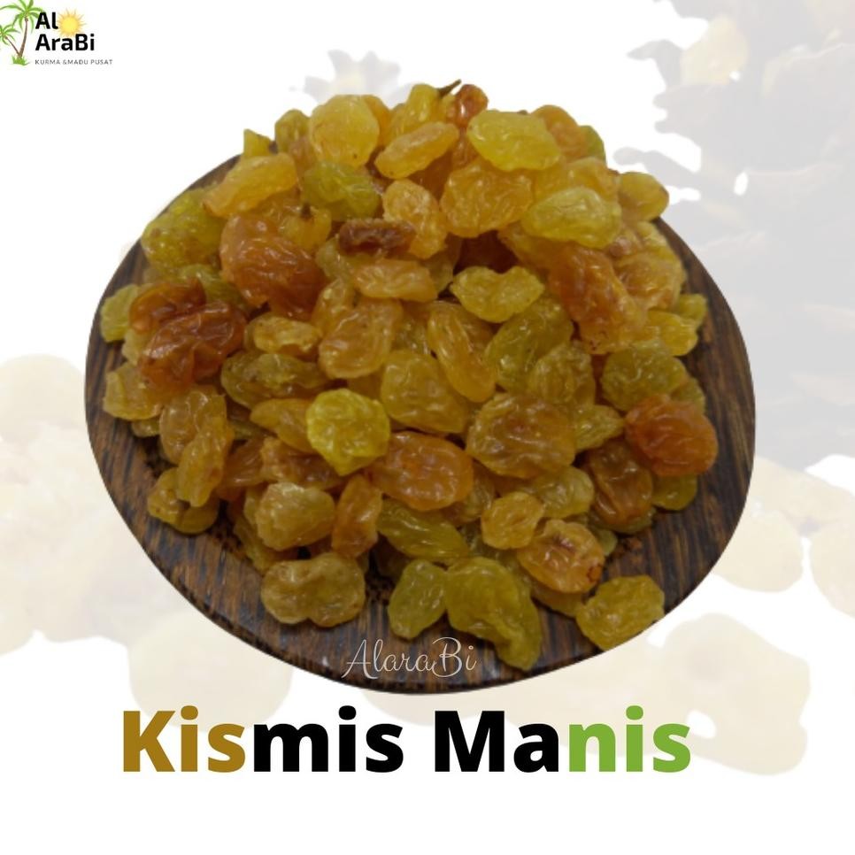 

Kismis Manis Raisin Anggur Kering Kismis Golden Zabib Grm