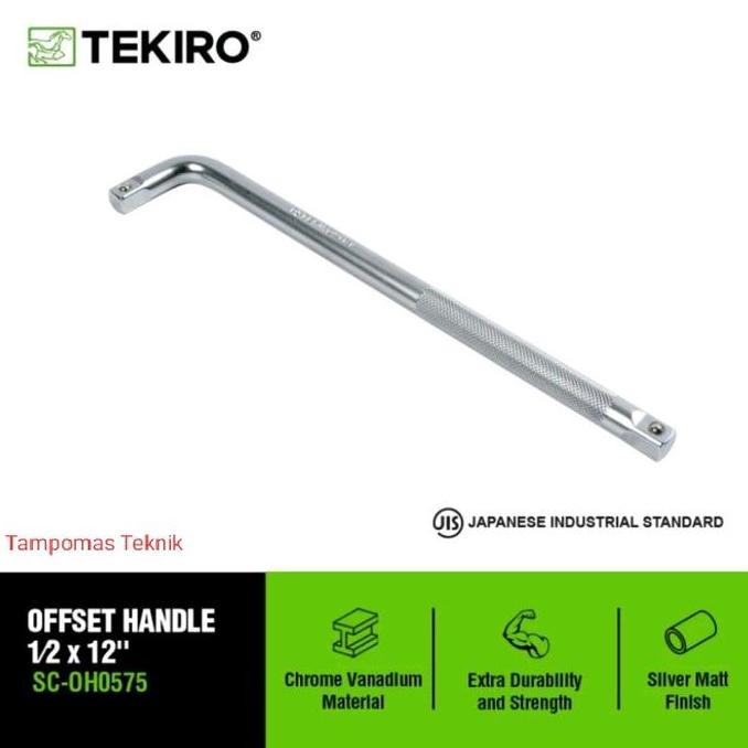Gagang Sok L 12" Tekiro Gagang Kunci Sok Tekiro 30cm Original Tekiro