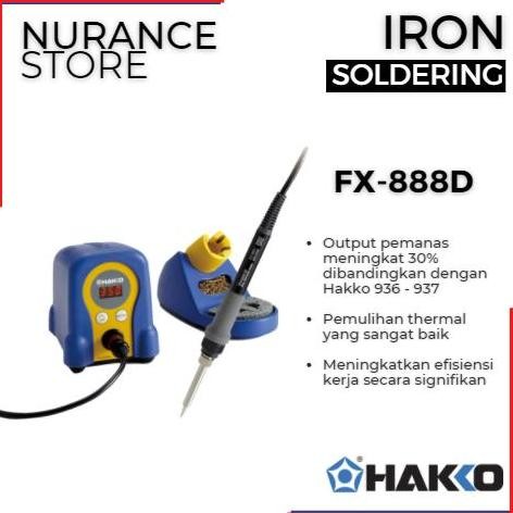 DIGITAL SOLDERING STATION HAKKO FX-888D