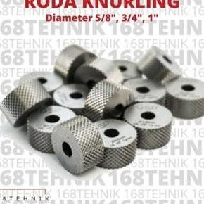 MATA KNURLING SILANG / MATA KARTEL / RODA KNURLING SILANG