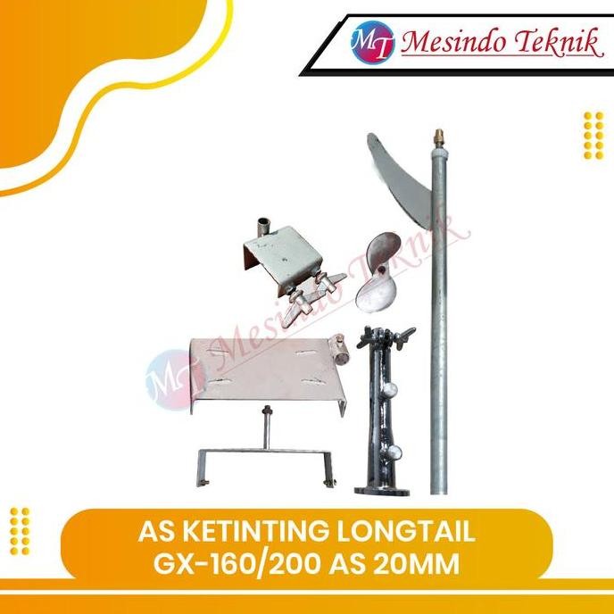 AS KETINTING LONGTAIL AS 20MM/GX-160/200 1 SET