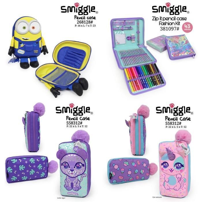 

Tempat Pensil Smiggle Pencil Case Anak Peralatan Sekolah Kotak Smigle Terbaru Best Quality 100% Original