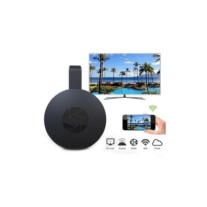 MIRACAST DLNA AIRPLAY CHROMECAST WECAST HDMI WIFI DISPLAY DONGLE ORIGINAL DAN TERPERCAYA