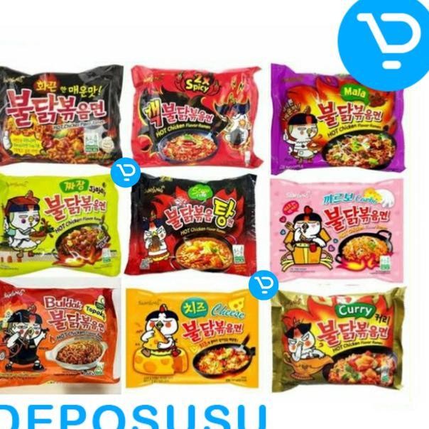 

Samyang Ramen Mie Korea Hot Carbonara Spicy Cheese