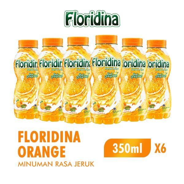 

Floridina Orange Minuman Siap Minum Botol 350Ml X6