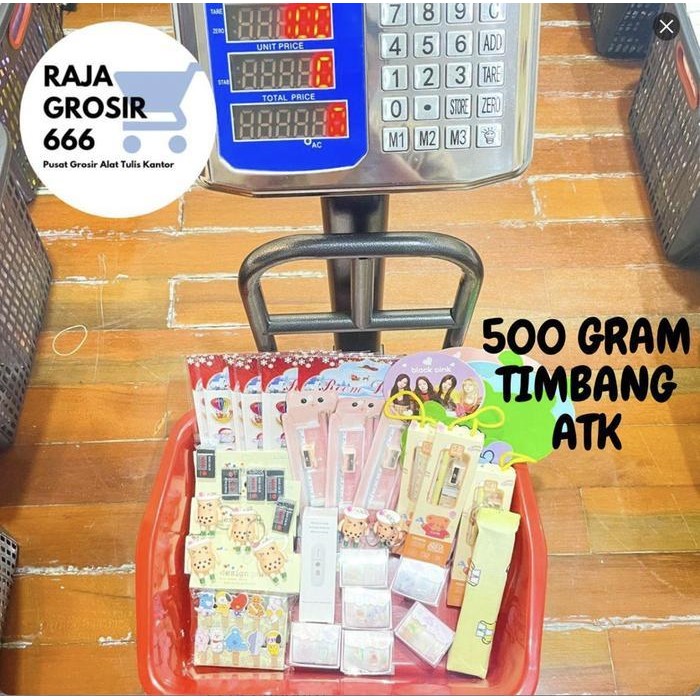 

Paket Alat Tulis Campur 500 Gram Dan 1Kg Pulpen Stationery Sekolah Kantor Terbaru Best Quality 100% Original