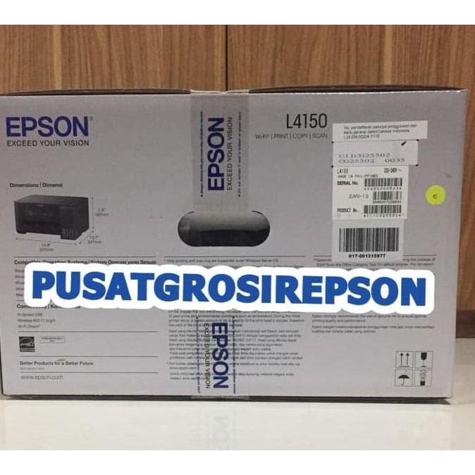 Printer Epson L4150 / l 4150 All in One Wifi Direct pengganti L485 murah
