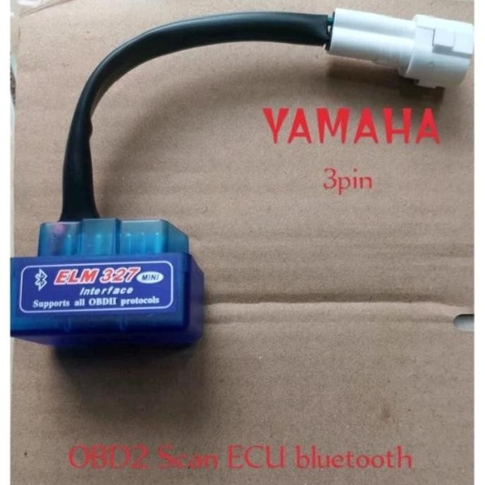 Scanner OBD2 scan Ecu motor Bluetooth simpel type Yamaha murah