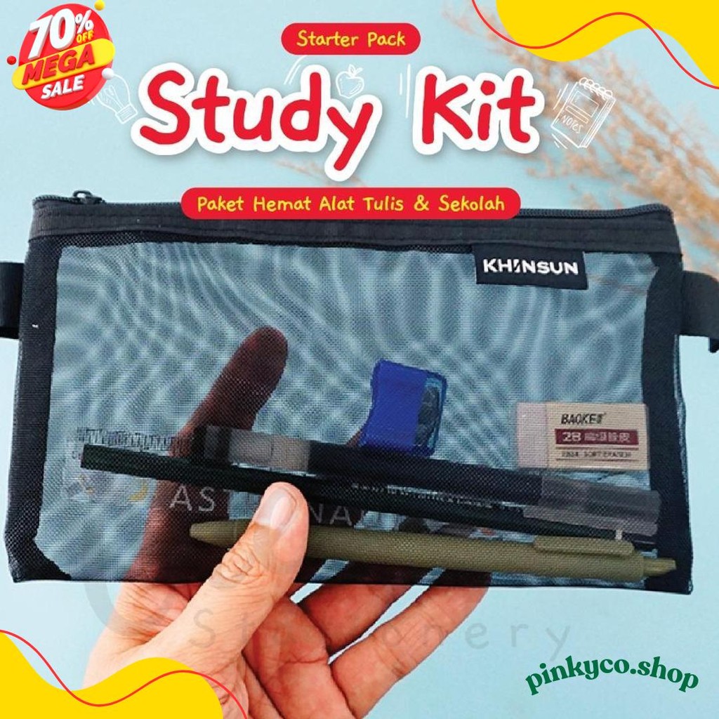 

Creativ Study Essentials Kit Paket Sekolah Hemat Murah Lengkap Set Atk Terlengkap Dan Termurah