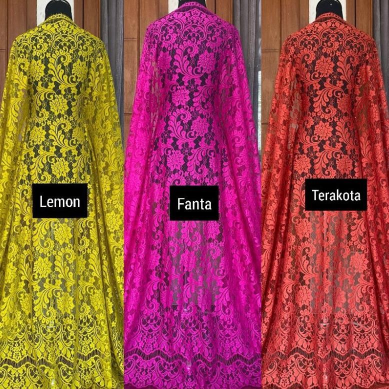 DF277>> Semi prancis / Brokat semi prancis / Brukat semi prancis / Brokat halus / brokat semi franci