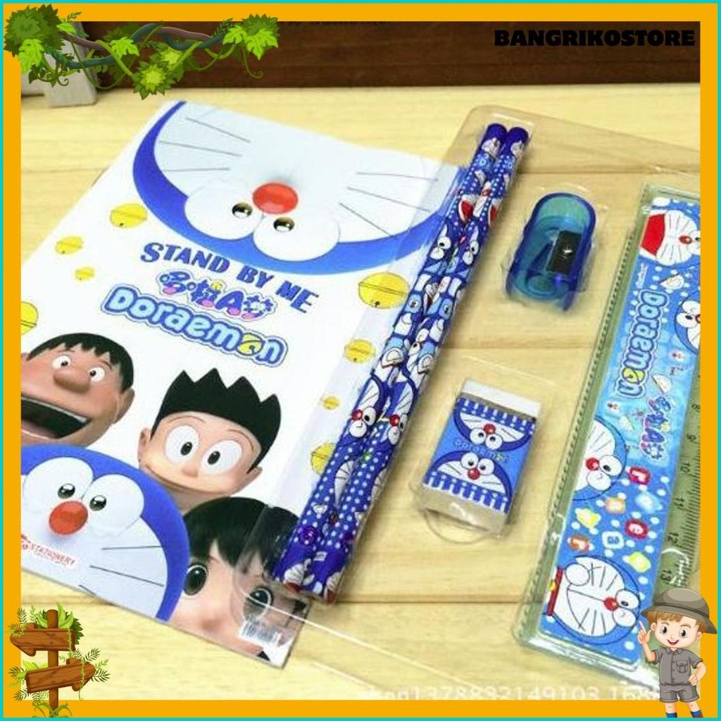 

Dsm Stationary Set 6 In 1 Free Tas Alat Tulis Anak Sekolah Buku Pulpen Penghapus Penggaris Terlaris! Produk Ini Banyak Dicari