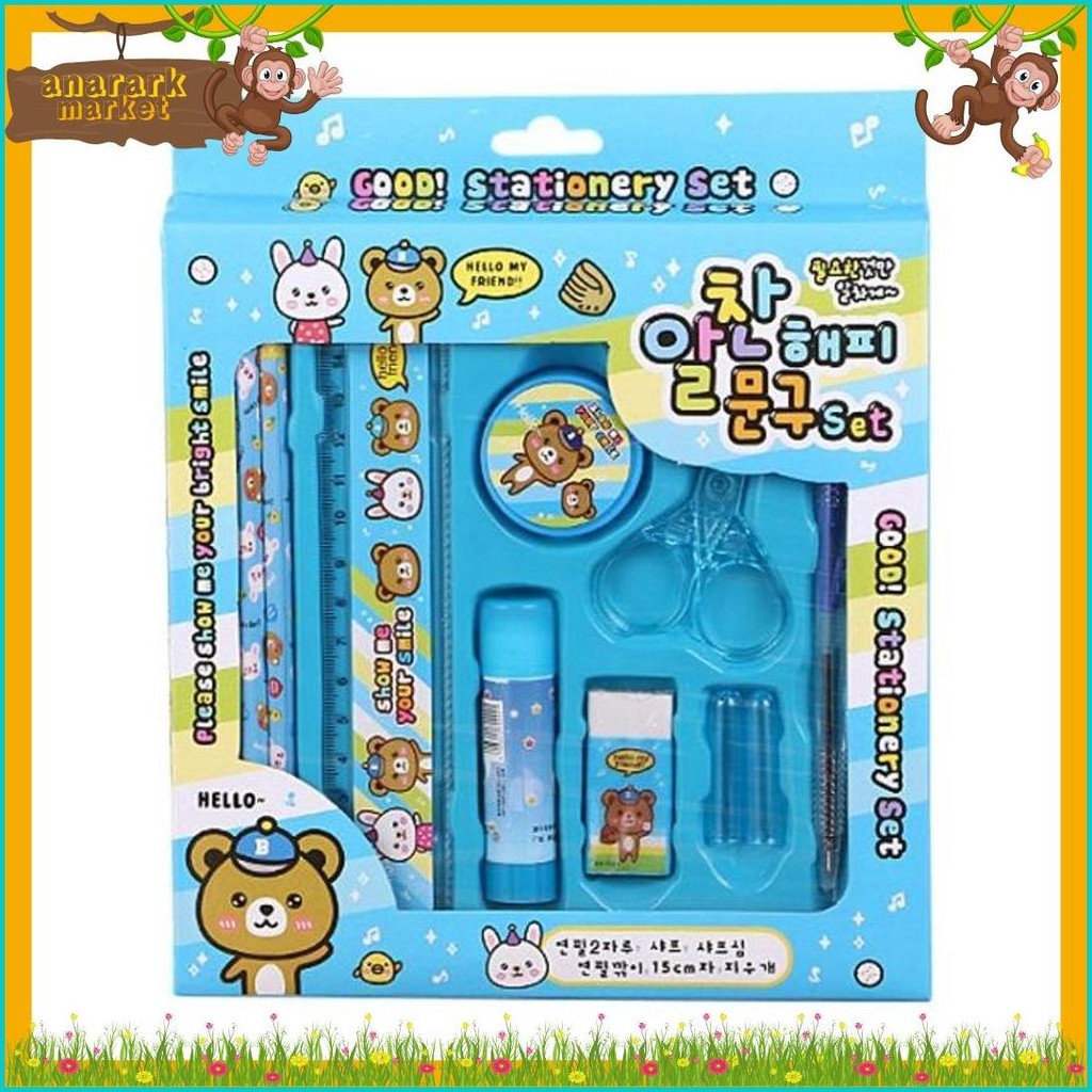 

Kado Alat Tulis Pensil 1 Pack Aesthetic Motif Kartun Anak Sekolah 10 P Diskon