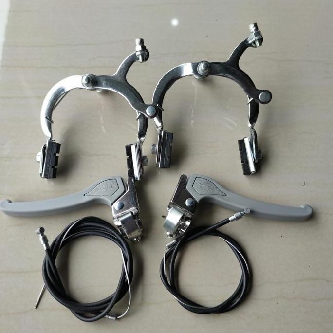ready brake rem set abu model capit sepeda anak 16, 18, 20 depan belakang