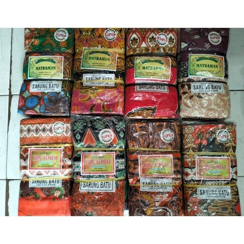 DF291>> Sarung batu wanita motif maduraan