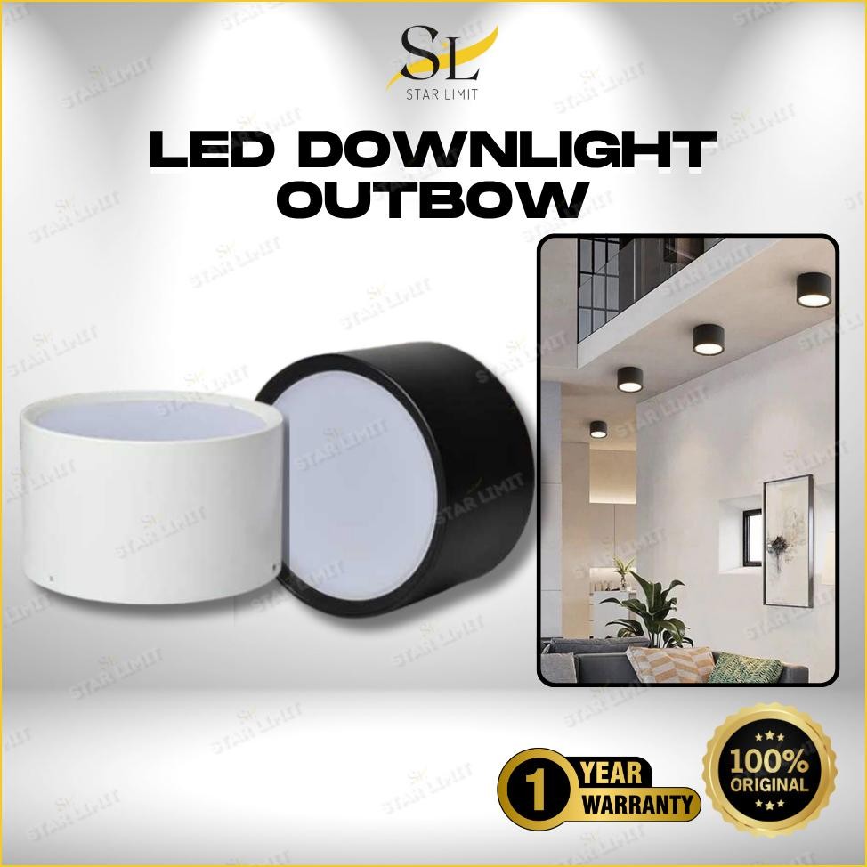 Star Limit Lampu Downlight Outbow Led Lampu Plafon Rumah Lampu Outbow 12W 24W Bergaransi