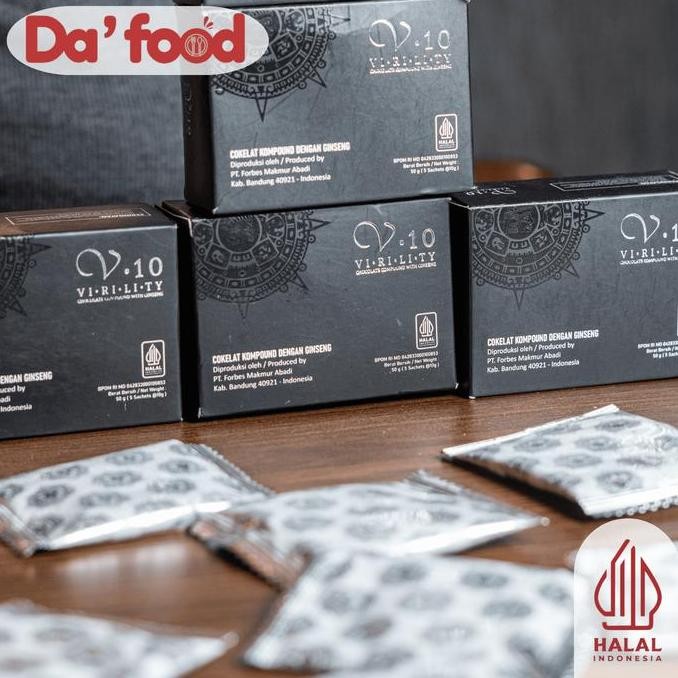 

Coklat V10 Chocolate V-Ten Sachet Coklat Original Da'Food Termurah