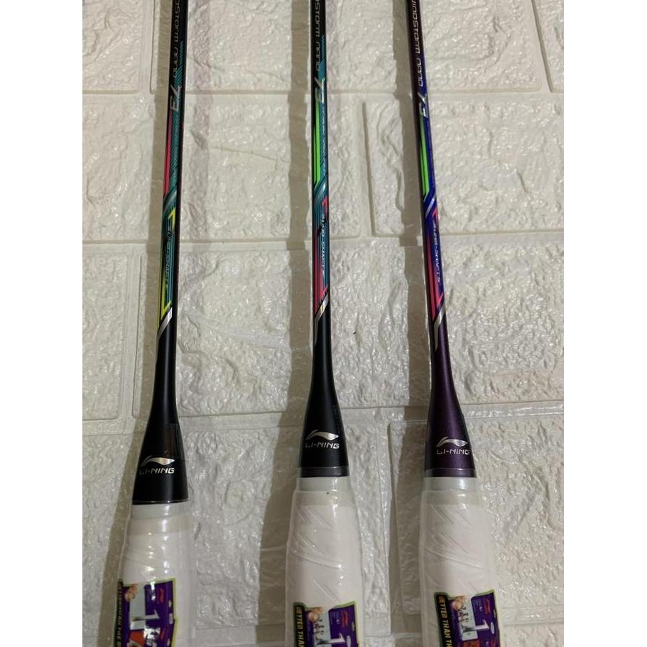 Raket Badminton Lining New Colour Ws Windstorm Nano 73 Full Set Ori