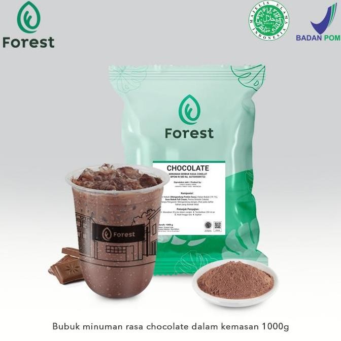 

Bubuk Minuman Rich Chocolate Powder Forest Bubble Drink - Minuman Kekinian Termurah