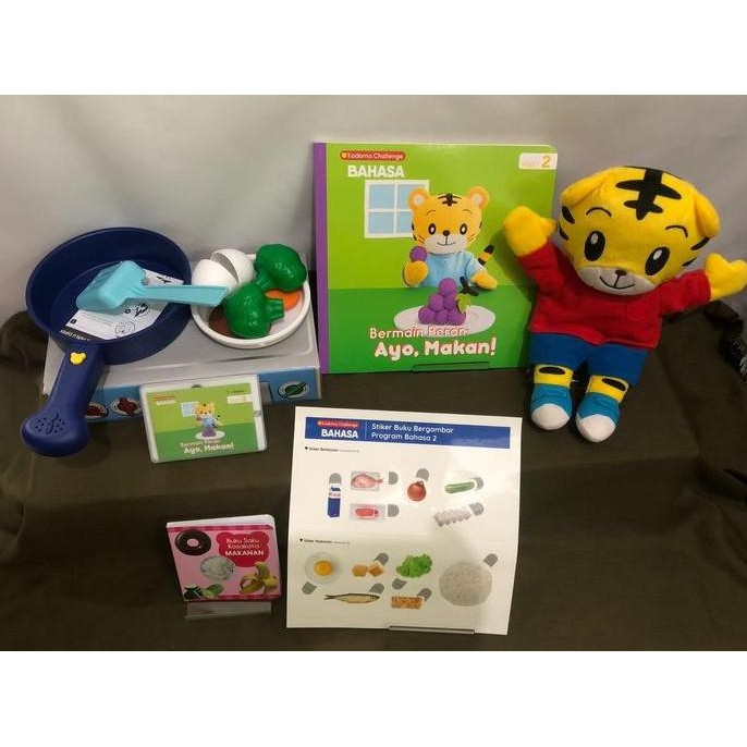 Mainan Edukasi Original Shimajiro Paket Bahasa 2