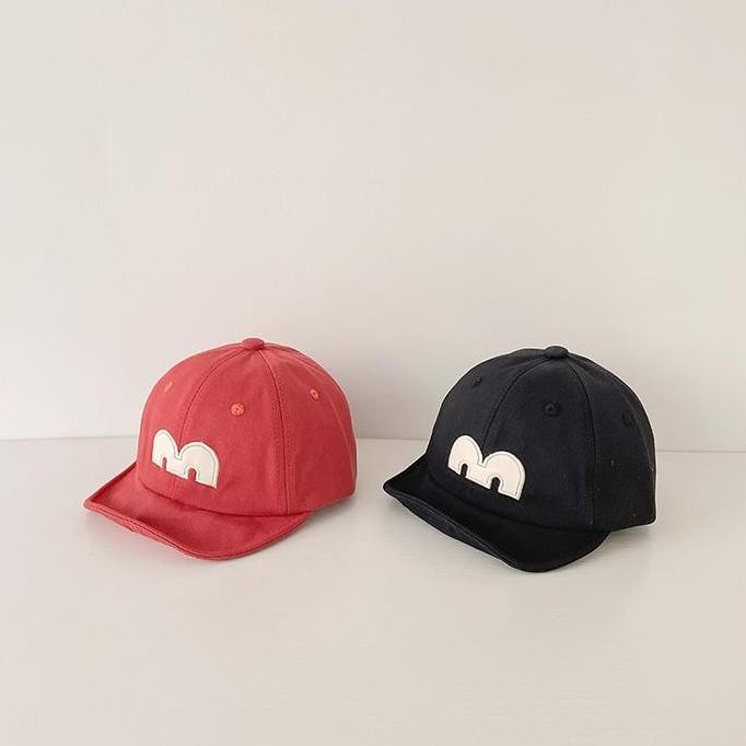 topi import baseball anak laki laki topi anak cowok korea style motif M