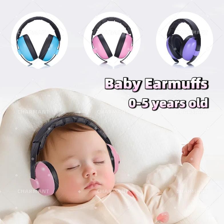 Earmuff Penutup Telinga Anak Bayi Dewasa Anti Bising dan Tekanan Udara Untuk Tidur Pesawat