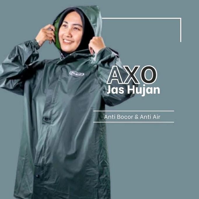 Jas Hujan Axo Setelan Baju Celana Tahan Air Anti Rembes ringan warna lain