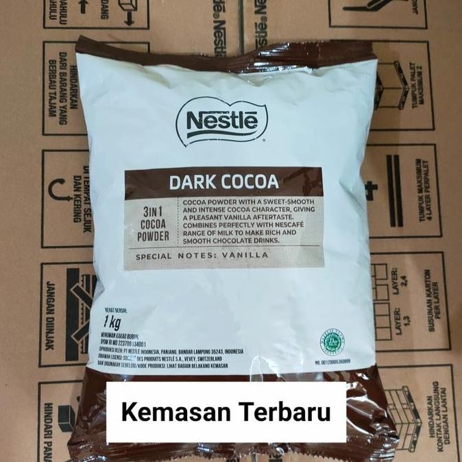 

Nestle Dark Cocoa Alegria 1Kg - Bubuk Cokelat Dark Khusus GOJEK & GRAB Termurah