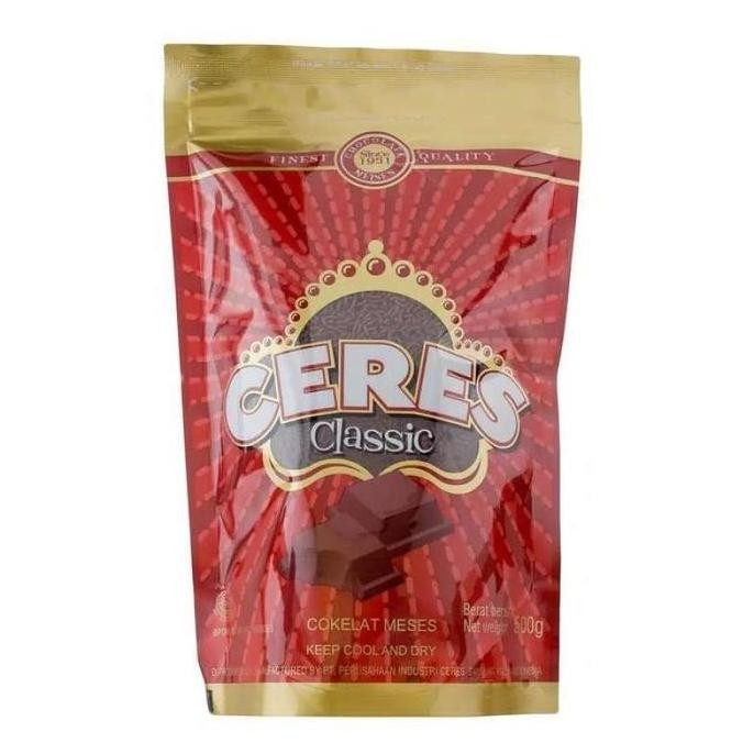 

Ceres Meses Cokelat Ziplock 500gr Taburan Cokelat untuk Roti dan Dessert Termurah