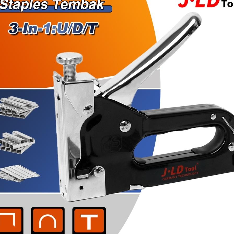 

D Steples 3 In1 Stapler Hekter Heavy Duty Alat Perkakas Binder Stationery El Udt