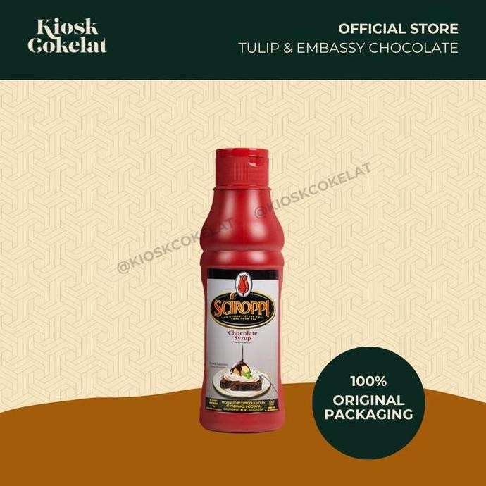 

Tulip Sciroppi Sirup Cokelat 1kg - Sirup Cokelat untuk Minuman dan Dessert Termurah