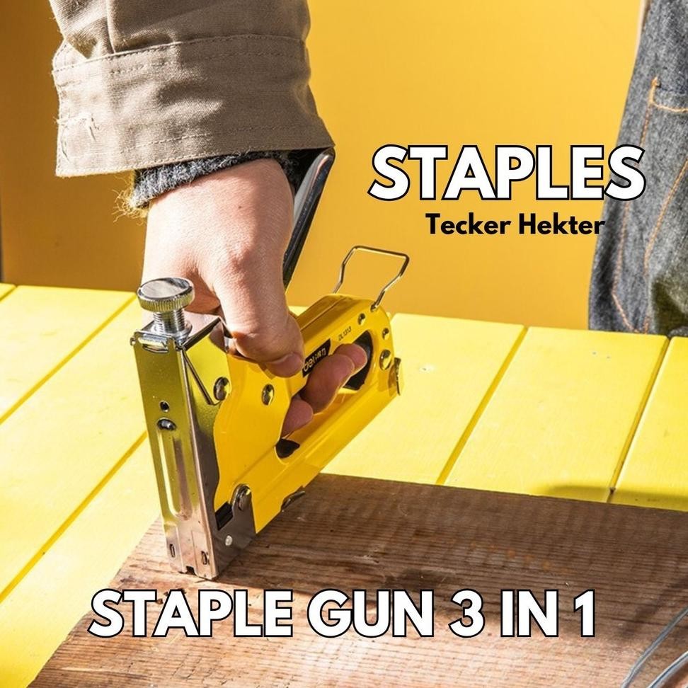 

Staple Gun 3 In 1 Teer Hekter Deli Staples Chromium Molybdenum 3 Jenis Staples Br063
