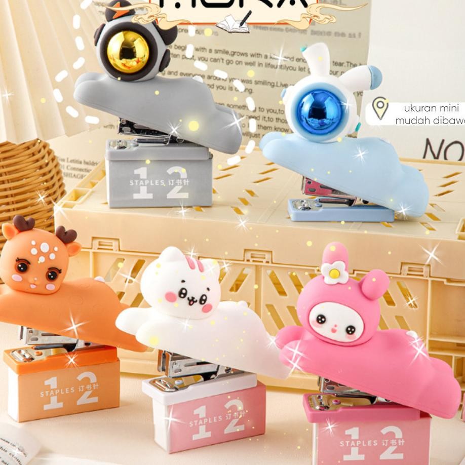 

Moka Stapler Mini Staples Kecil Untuk Menjilid Halaman Kter Kuromi Dan Kucing Putih Lucu Mka160