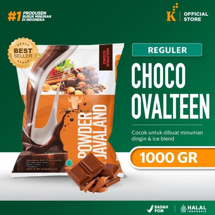 

Bubuk Minuman Bubble Drink Choco Ovalteen Javaland 1Kg Minuman Kekinian Termurah