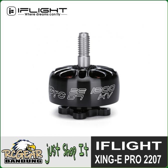 iFlight XING E Pro 2207 1800KV 2450KV 2750KV Brushless Motor for Drone